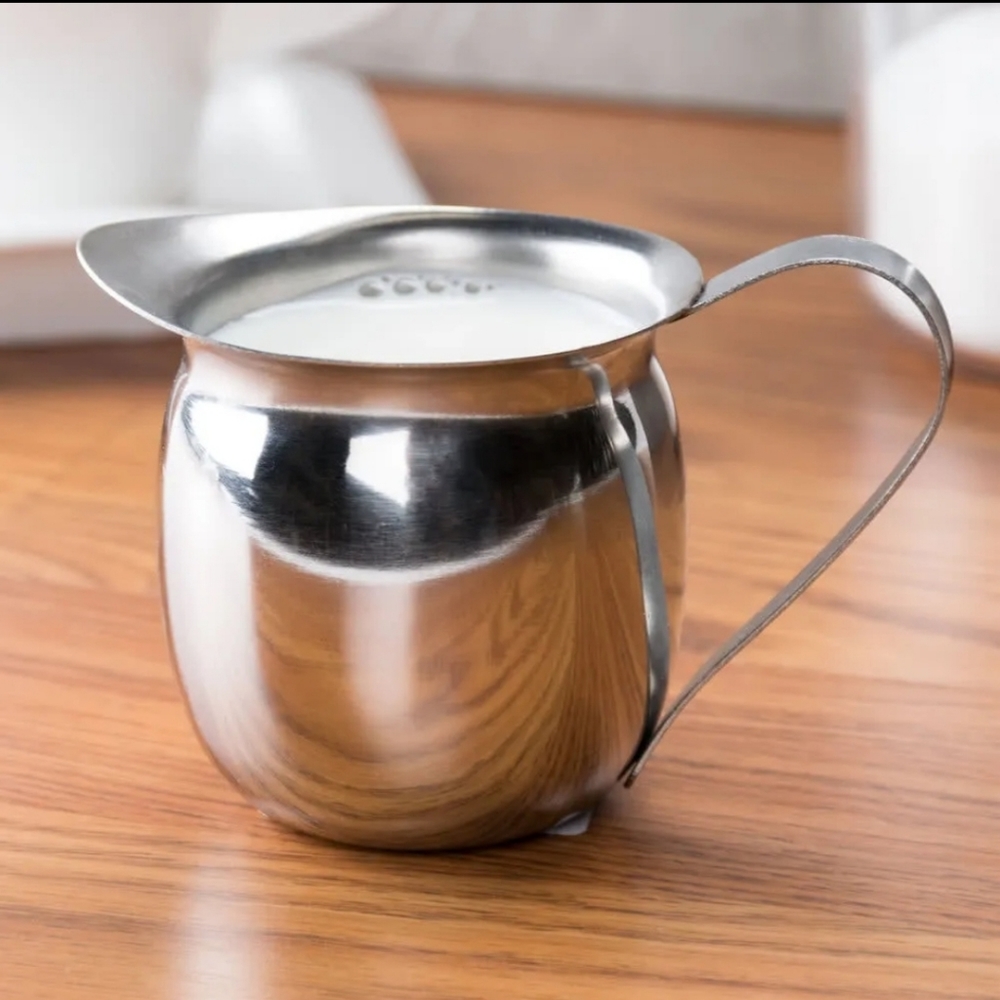 Silver/Stainless Steel Cream Pitcher